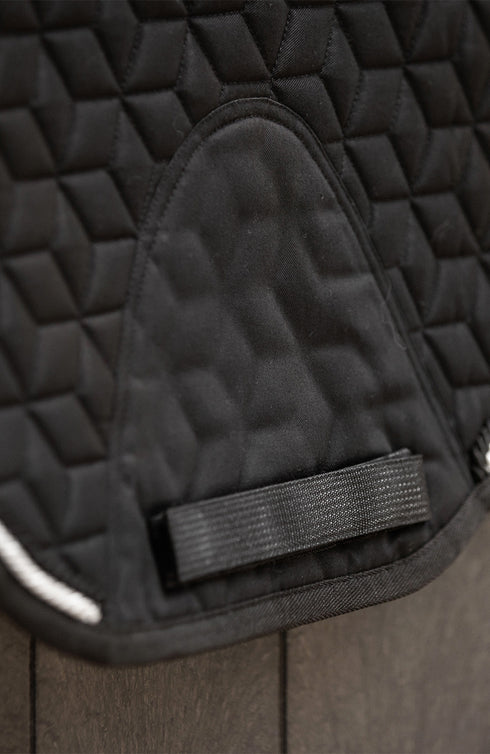 BARE Pro-Rider Dimension Saddle Pad - Dressage Cut - Black